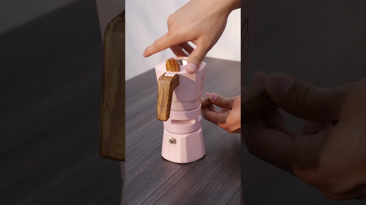 High Pressure Espresso Maker Moka Pot 2-4 Cups