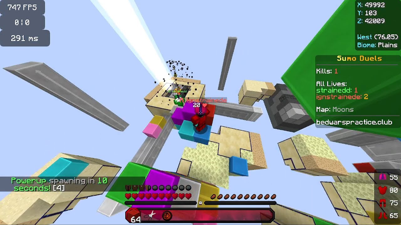 me and strainedgaming playing block sumo - YouTube