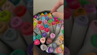 satisfying marker asmr 🧁 #satisfying #asmr #relaxing screenshot 5