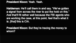 President Nixon And H.r. Haldeman Discuss The Watergate Investigation, June 23, 1972