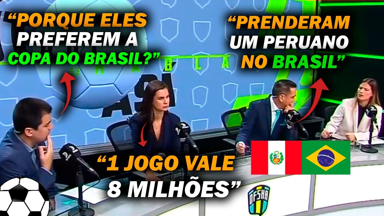 PERUANOS SURPRESOS COM PRÊMIO DA COPA DO BRASIL REAGEM A VITÓRIA DO CORINTHIANS