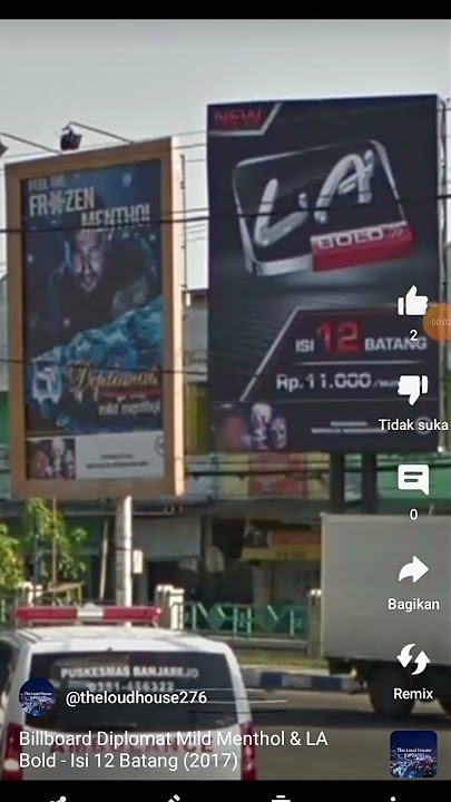 Billboard Diplomat Mild Menthol & LA Bold (2016-2018)