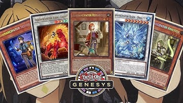 My Adamancipator Yugioh Deck Profile for Genesys Format November 2025