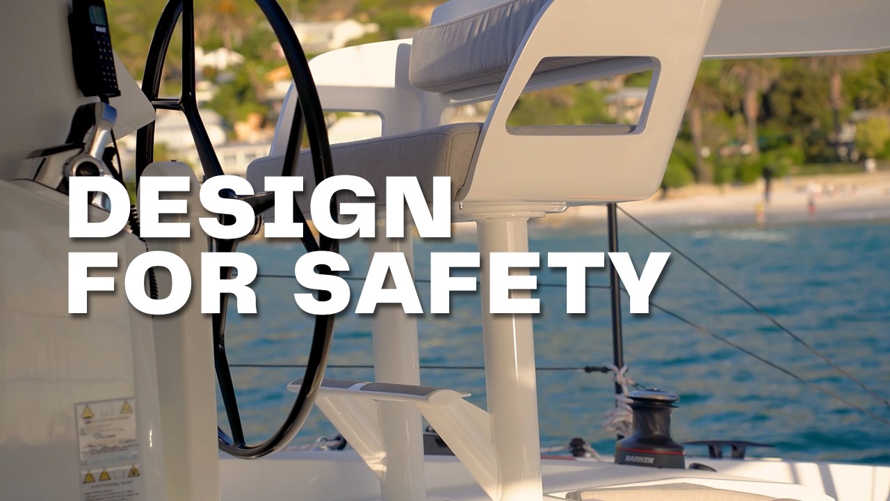 ⁣Catamaran Safety Design: Sightlines, Ergonomics, and Ease of Operation