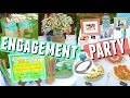 MY ENGAGEMENT PARTY! DIY Decorations, Games, Playlist + Outfit || Wedding Series 👰💍