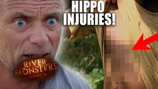 Surviving A Hippo Attack! | River Monsters