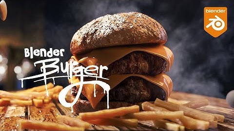 I Made Burger With Blender | Timelapse