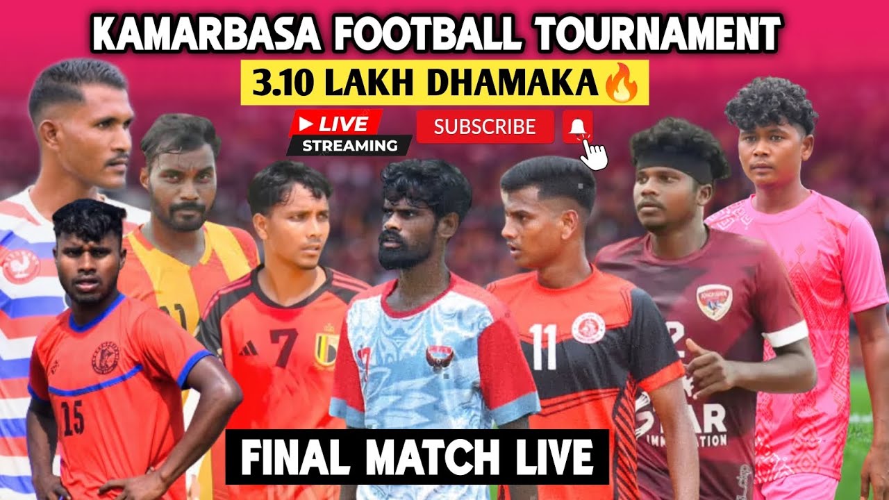 AJNABI FC 🆚 SR RUNGTA || FINAL MATCH || KAMARBASA FOOTBALL TOURNAMENT ...