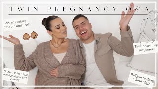 TWIN PREGNANCY Q&amp;A | SHOCKED, SYMPTOMS &amp; BIRTH VLOG?