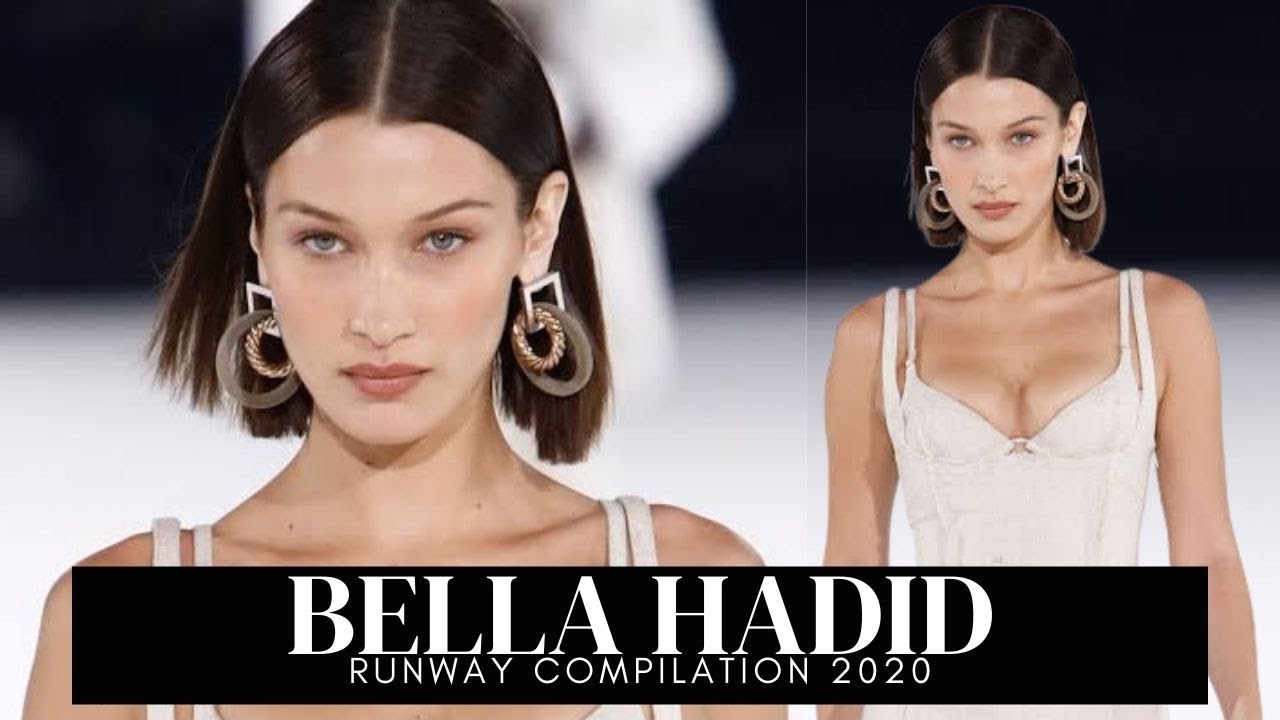 Bella Hadid  Runway Compilation 2020 