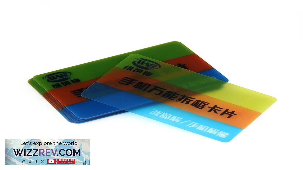 Mobile Phone LCD Screen Pry Opening Tools Plastic Card for iPhone iPad