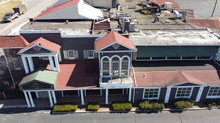 Abandoned Remains: The Courthouse Grille: Drone Footage (Plymouth, Michigan)