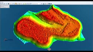 Tut7: Calculate Pile Volume & Volumes Between Surfaces Using #Global_Mapper (subtitles CC: English) screenshot 3