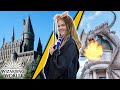 I&#39;m A Wizard! Casting Spells In The Wizarding World Harry Potter Land! Trying Butter Beer Again!