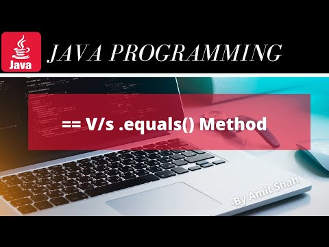 Difference between .equals() method and == Operator | Java Programming | Hindi