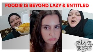 FOODIE BEAUTY STRUGGLES TO DRY CLOTHES | ARAB REACTS