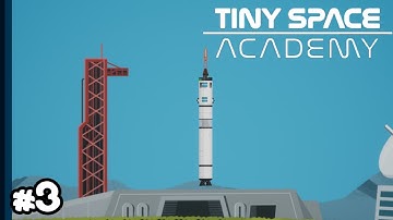 Tiny Space Academy - 2D Kerbal Space Program - A New Space Organization - Space Station #3
