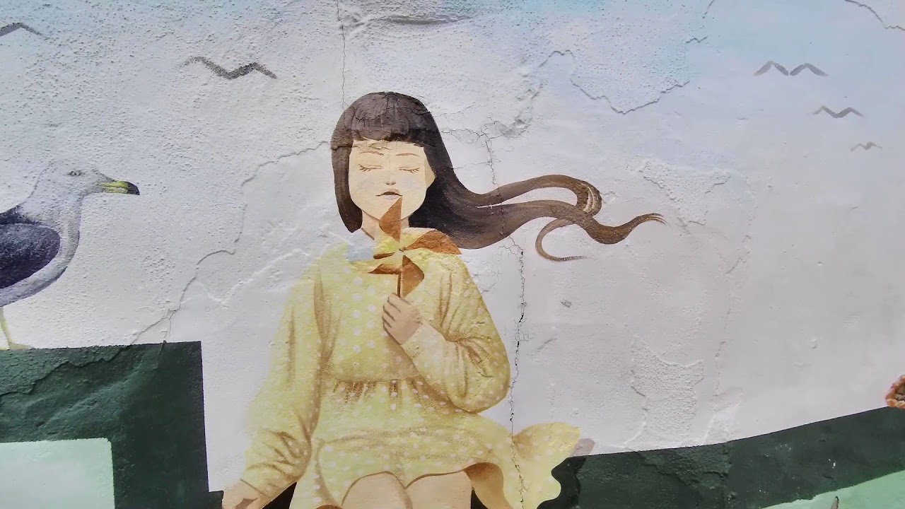 동해시 바람의언덕 오르는 길