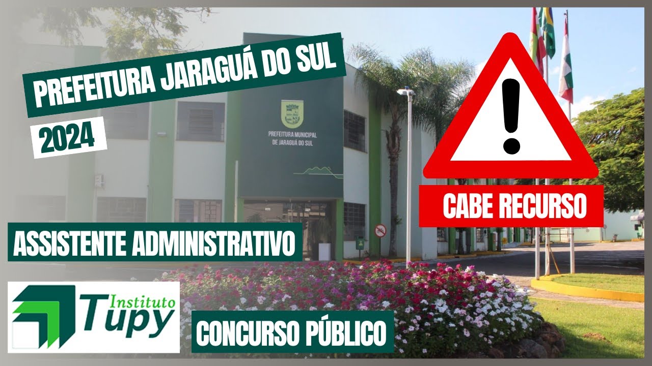 Assistente Administrativo - Jaraguá do Sul - Banca Instituto Tupy
