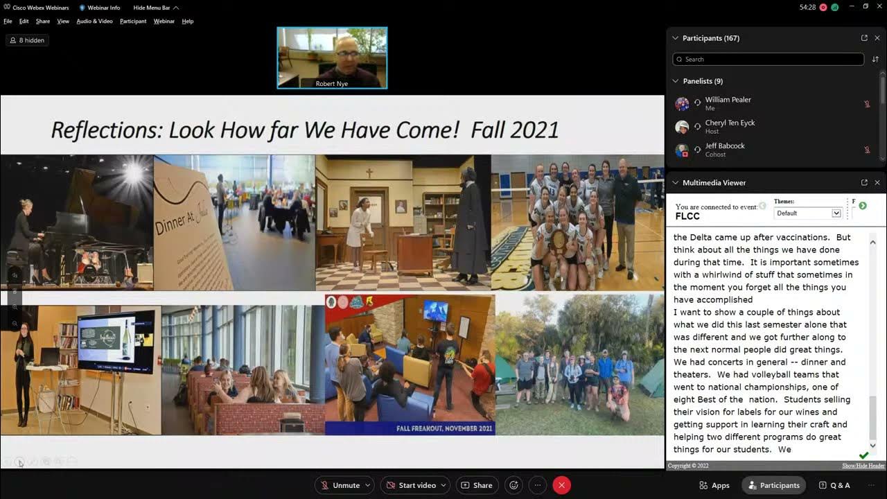 FLCC Spring 2022 Opening Days Session 1 YouTube