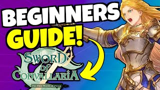 Sword Of Convallaria BEGINNERS GUIDE!!!