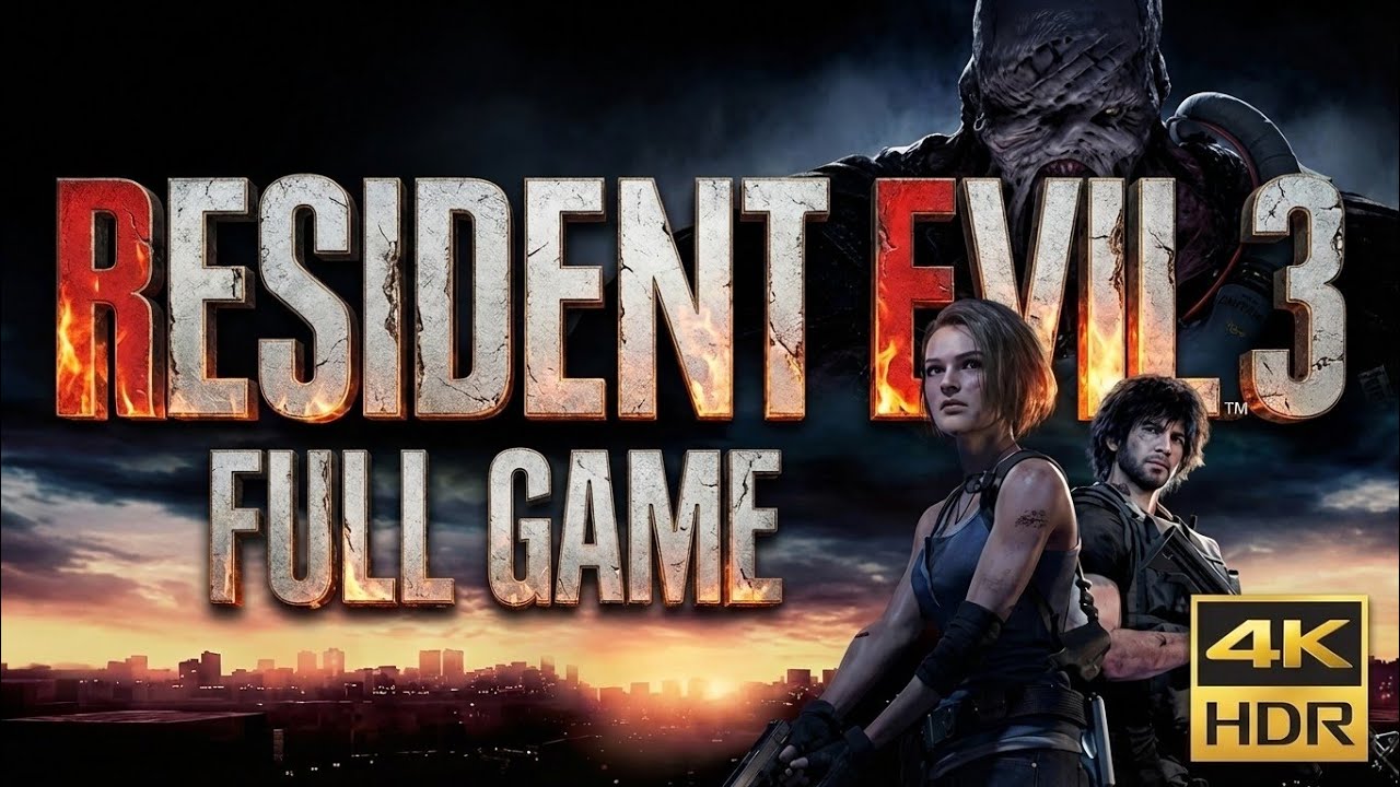 Resident Evil 3 Remake | Full Game | No Commentary | Xbox Series X | 4K ...