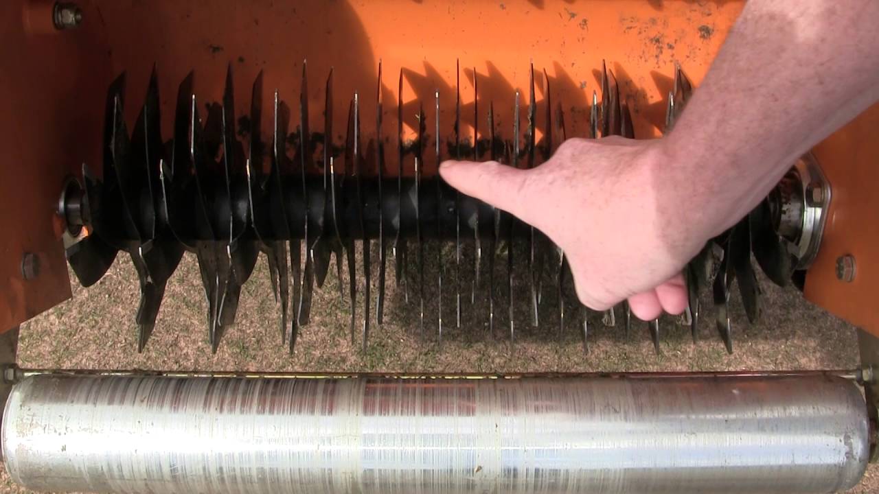 Bowling Green Maintenance with Bowls Scotland SISIS Auto Rotorake MK5