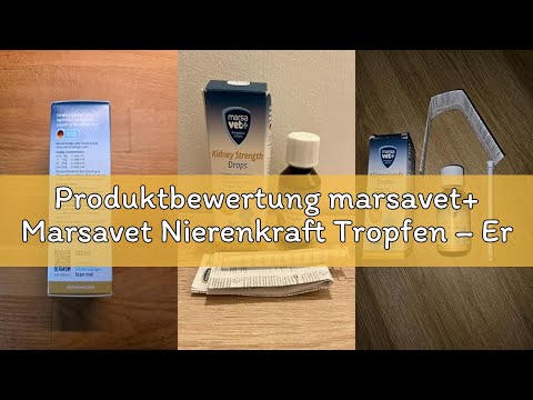 Produktbewertung marsavet+ Marsavet Nierenkraft Tropfen – Ergänzungsfuttermittel für Hunde, Katzen,