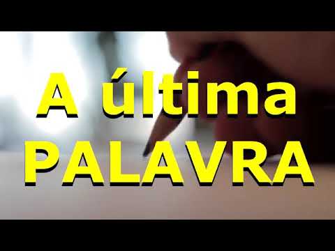 Antes de desistir ou&ccedil;a a &uacute;ltima palavra de Deus pra voc&ecirc;