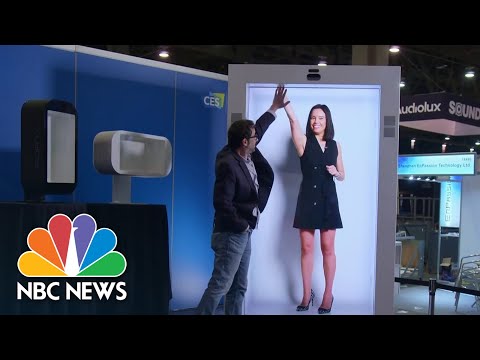 Stopping By CES As A Hologram To Witness The Future of Tech