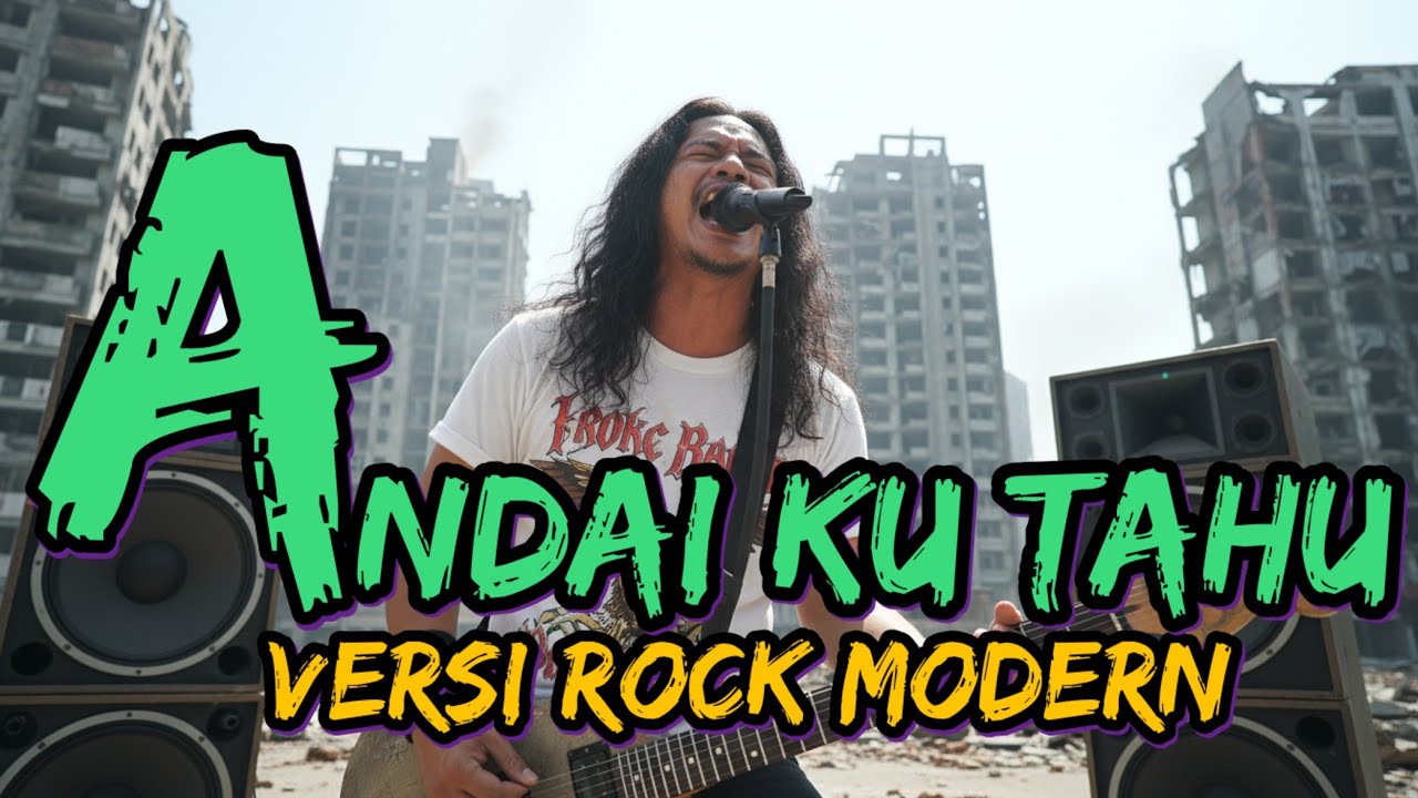 ANDAI KU TAHU – UNGU (MODERN ROCK COVER) | LUKA TERDALAM, TERIAKAN HATI & PENYESALAN PALING MENYAYAT