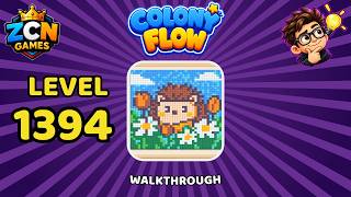 Colony Flow Level 1394 Walkthrough | New Update | Full Solution