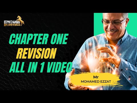 Chapter 1 Revision All In One Video Mr Mohamed Ezzat 