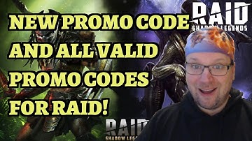 New Alien Promo Code and ALL Valid Promo Codes for RAID: Shadow Legends