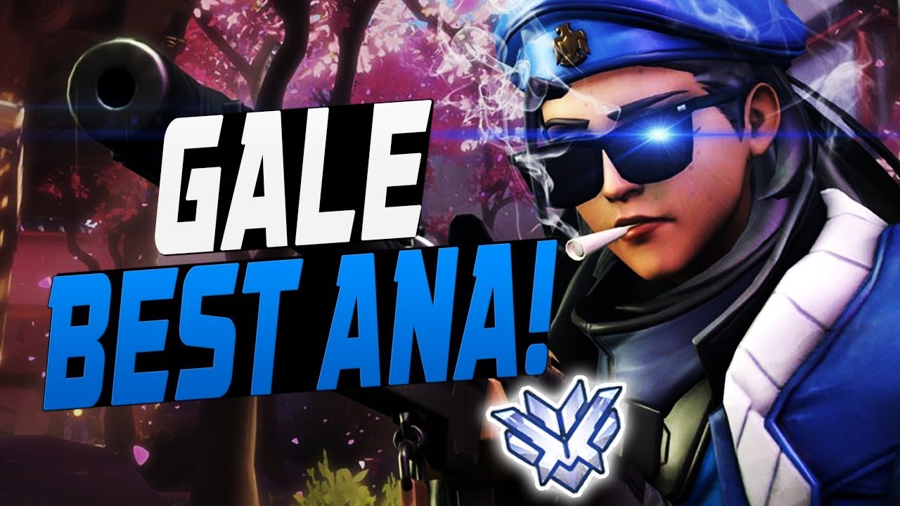 GALE BEST ANA! 30 ELIMS! [ OVERWATCH SEASON 10 TOP 500 ]