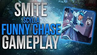 Warxvgcx Smite Scylla Funny Triple Chase Gameplay