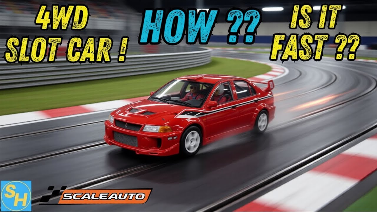 Стоит ли покупать MacBook Air Mitsubishi EVO V от Scaleauto? | Полный обзор и тест на трассе