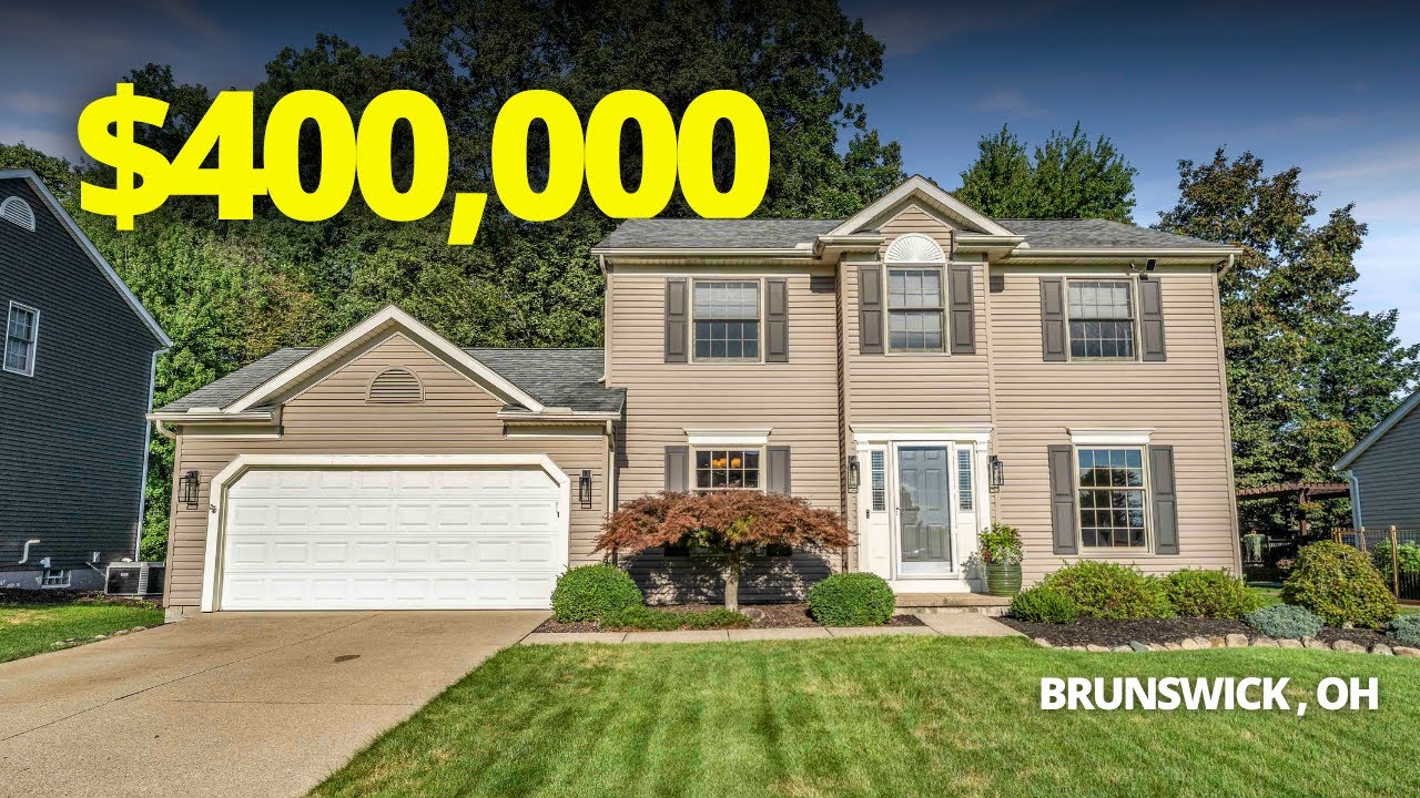 Inside This Perfect Move-In Ready Brunswick Ohio Home | 400k Brunswick Home Tour