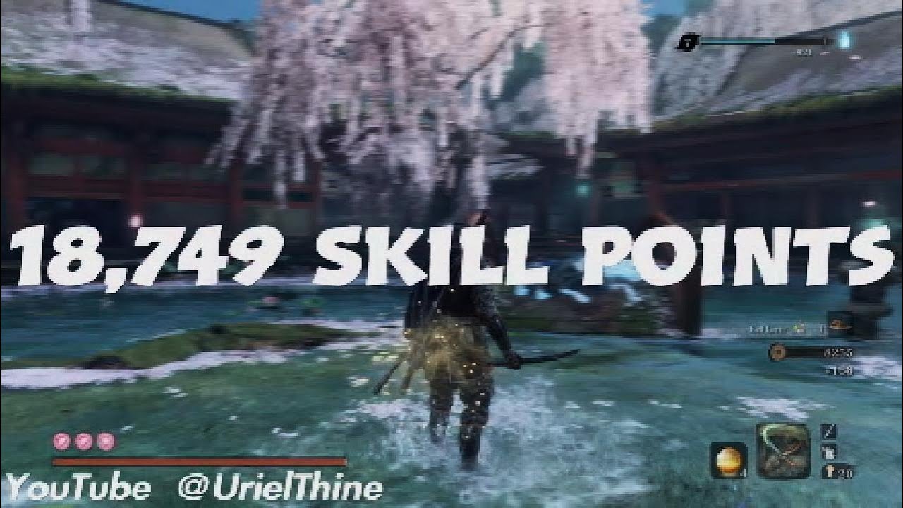 Sekiro - How to farm 18k Skill points in 4min