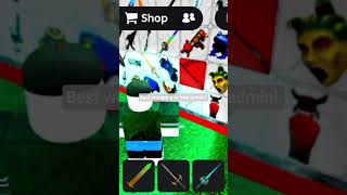 #roblox #gaming Best weapons in free admin!