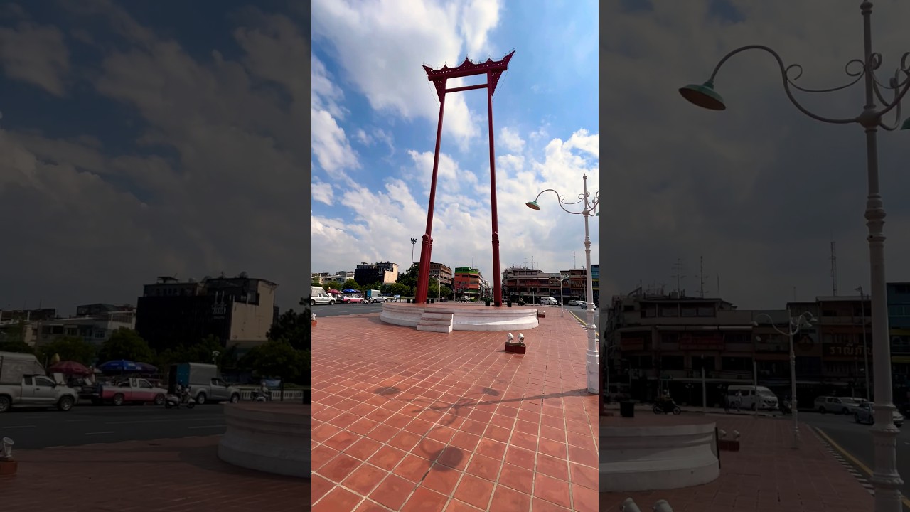 Giant swing in Bangkok Thailand 