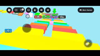 Playing Easy parkour obby with DanBoz47 kind of...
