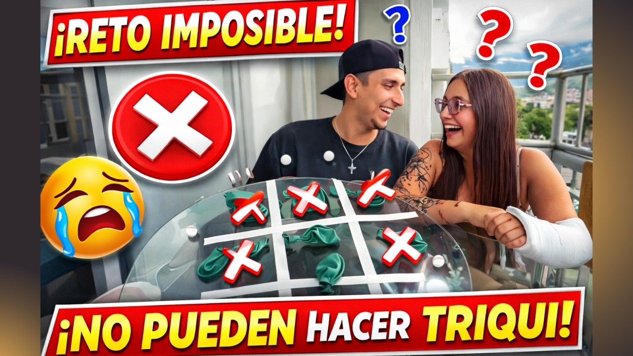 🎈 ¡Reto imposible! Que NO queden en línea 😂🔥