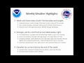 Weather Briefing Jan 5 2015