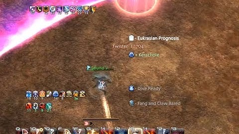 FFXIV UCOB: how to dash cancel a twister