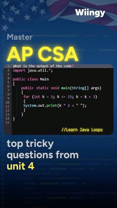 AP CSA Practice: Output of a Loop in Java! 🚀 - YouTube