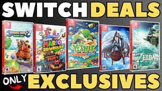 BIG SWITCH EXCLUSIVE GAMES That are on Sale RIGHT NOW @UrCasualGamer