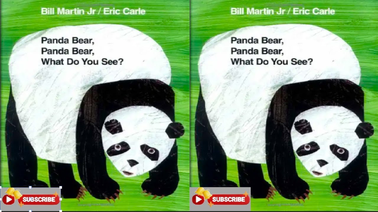 Panda Bear, Panda Bear, What Do You See?🐼 - Animated and Read Aloud for Kids
