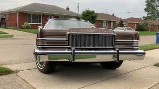 1974 Mercury Marquis Brougham Hardtop Repairs & Driving Shots