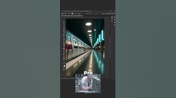 Simple way to make a perspective motion blur using Photoshop